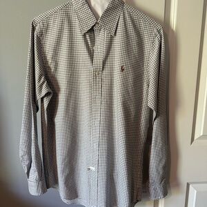 Ralph Lauren Men's Checkered Long Sleeve Shirt